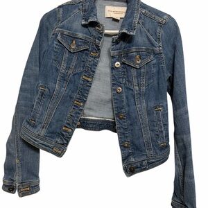 Pilcro and the Letterpress Classic Indigo Jean Jacket